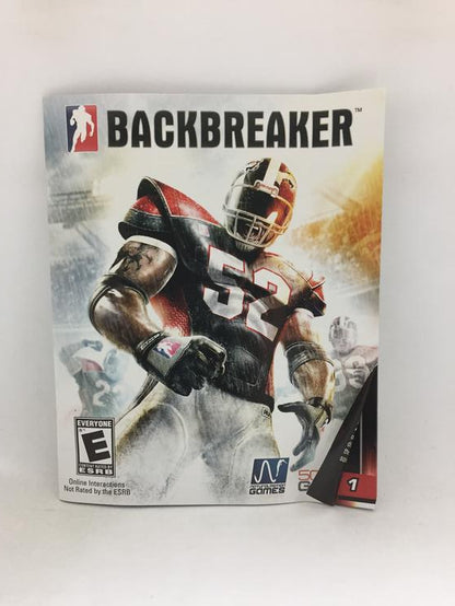 BACKBREAKER FOOTBALL (COMPLETE IN BOX)