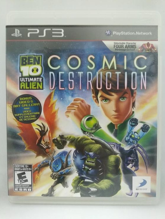 BEN 10 ULTIMATE ALIEN COSMIC DESTRUCTION (COMPLETE IN BOX)