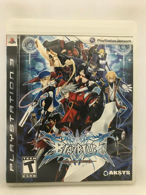 BLAZBLUE CALAMITY TRIGGER (COMPLETE IN BOX)
