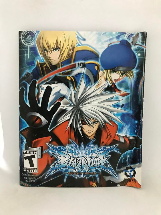 BLAZBLUE CALAMITY TRIGGER (COMPLETE IN BOX)