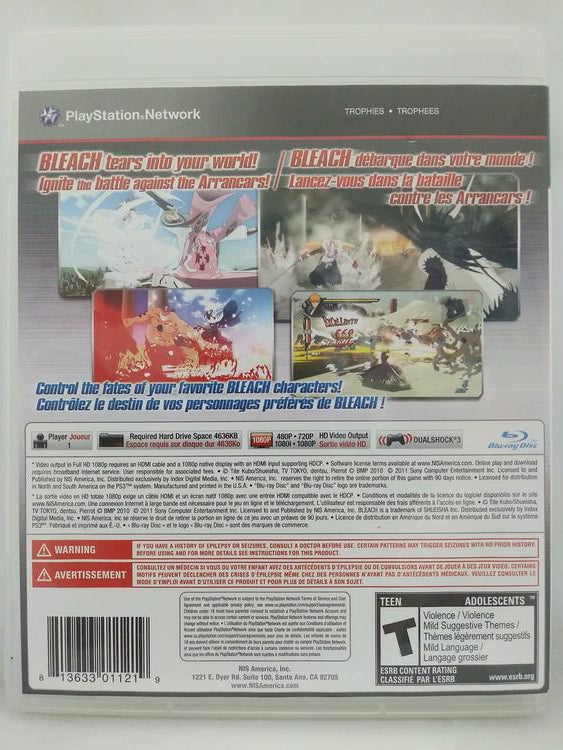 BLEACH SOUL RESURRECCION (COMPLETE IN BOX)