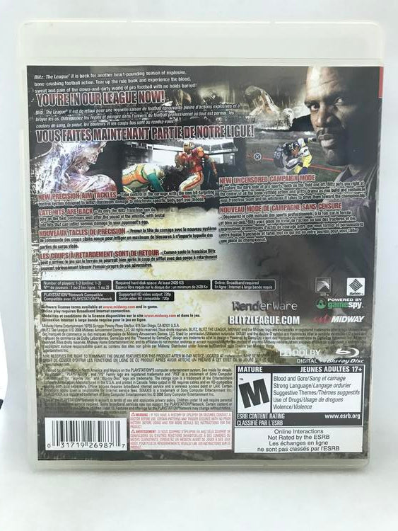 BLITZ THE LEAGUE II (COMPLETE IN BOX)
