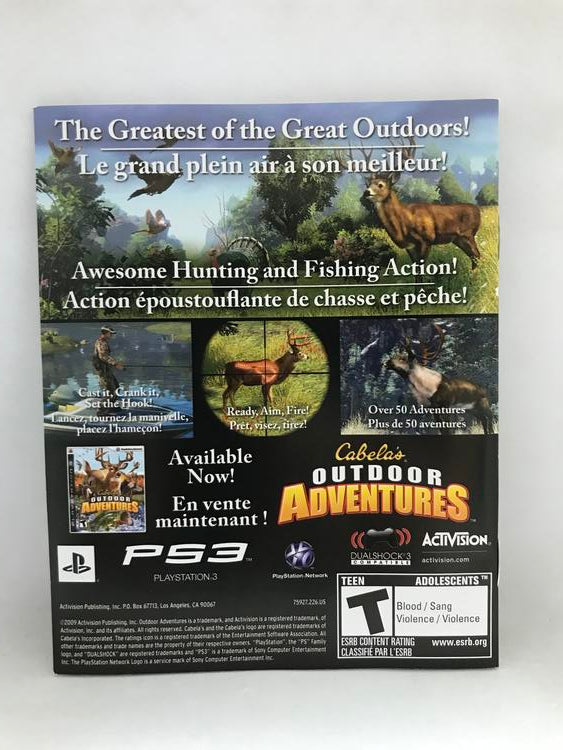 CABELA'S BIG GAME HUNTER 2010 (COMPLETE IN BOX)