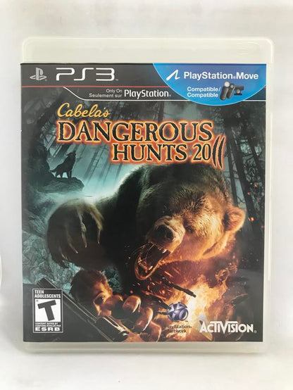 CABELA'S DANGEROUS HUNTS 2011 (COMPLETE IN BOX)