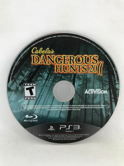 CABELA'S DANGEROUS HUNTS 2011 (COMPLETE IN BOX)