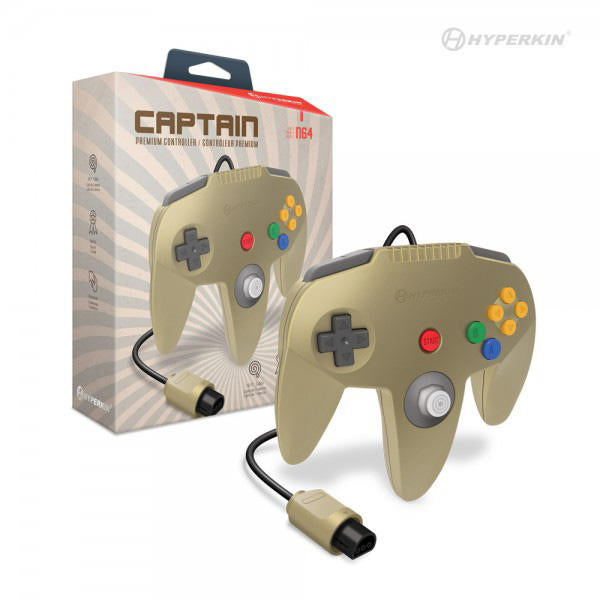 CONTROLLER GOLD JOBBER (N64)