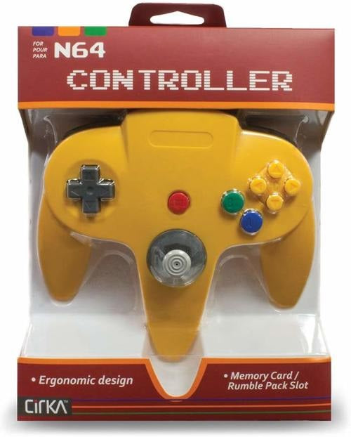 CONTROLLER YELLOW JOBBER (N64)