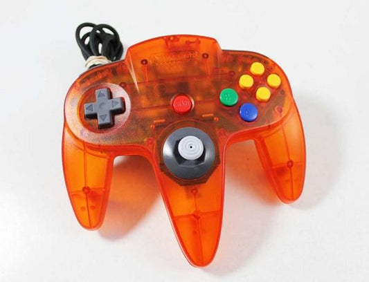 CONTROLLER FIRE ORANGE NINTENDO (N64)