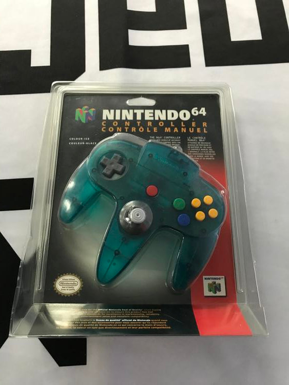 CONTROLLER ICE BLUE NINTENDO (N64)