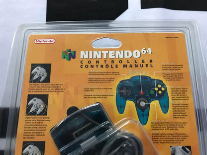 CONTROLLER ICE BLUE NINTENDO (N64)