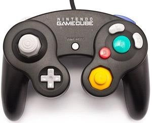 CONTROLLER BLACK NINTENDO (GAMECUBE)