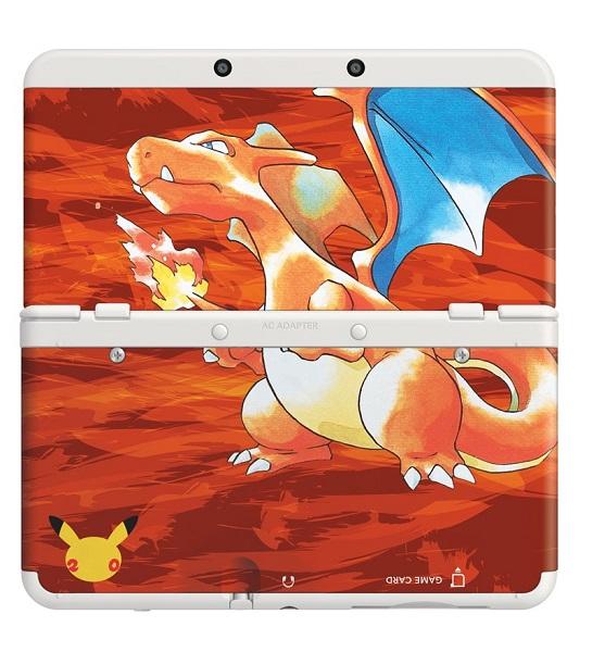 POKEMON 20TH ANNIVERSARY EDITION RED VERSION TOP AND BOTTOM PLATES (NEW 3DS)