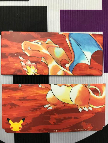 POKEMON 20TH ANNIVERSARY EDITION RED VERSION TOP AND BOTTOM PLATES (NEW 3DS)