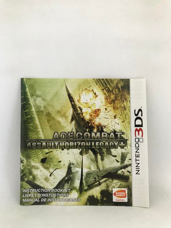 ACE COMBAT ASSAULT HORIZON LEGACY PLUS (COMPLETE IN BOX)