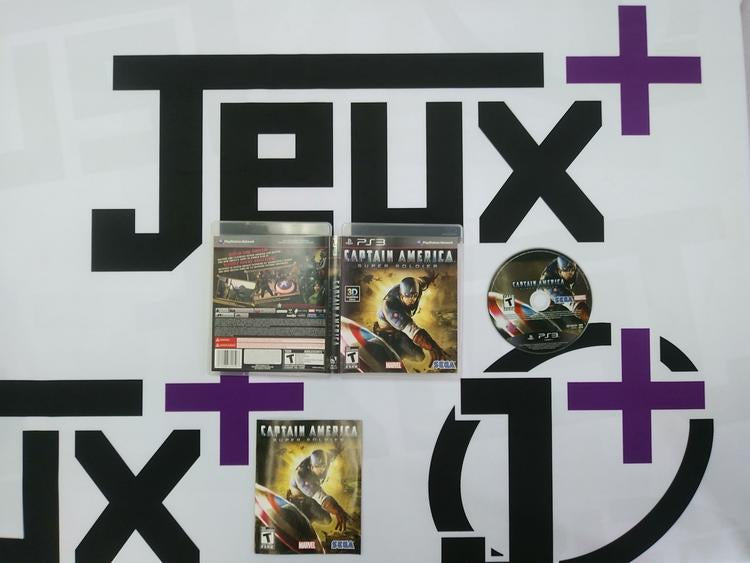 CAPTAIN AMERICA SUPER SOLDIER (COMPLETE IN BOX)