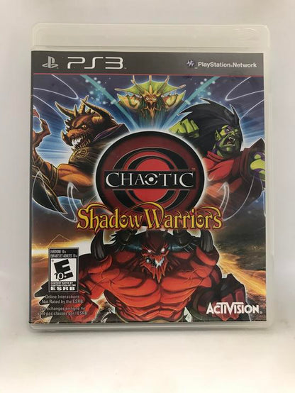 CHAOTIC SHADOW WARRIORS (COMPLETE IN BOX)