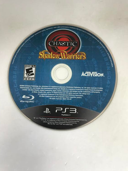 CHAOTIC SHADOW WARRIORS (COMPLETE IN BOX)