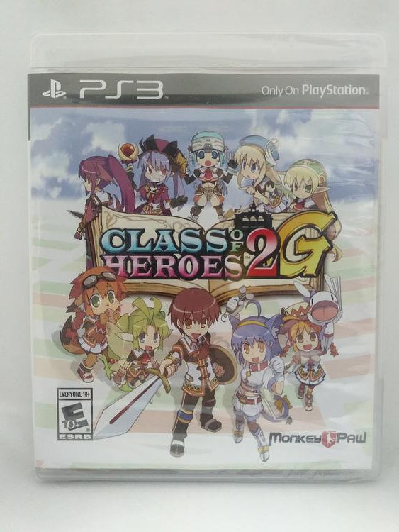 CLASS OF HEROES 2G (COMPLETE IN BOX)