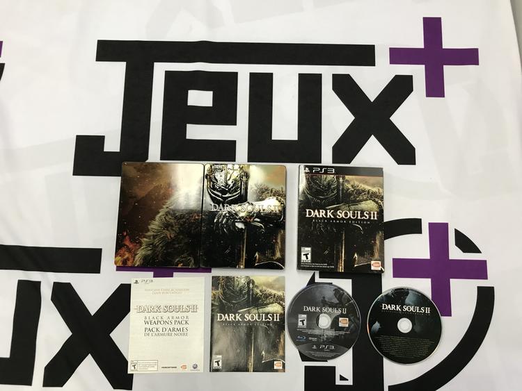 DARK SOULS II BLACK ARMOR EDITION (WITH BOX) (usagé)
