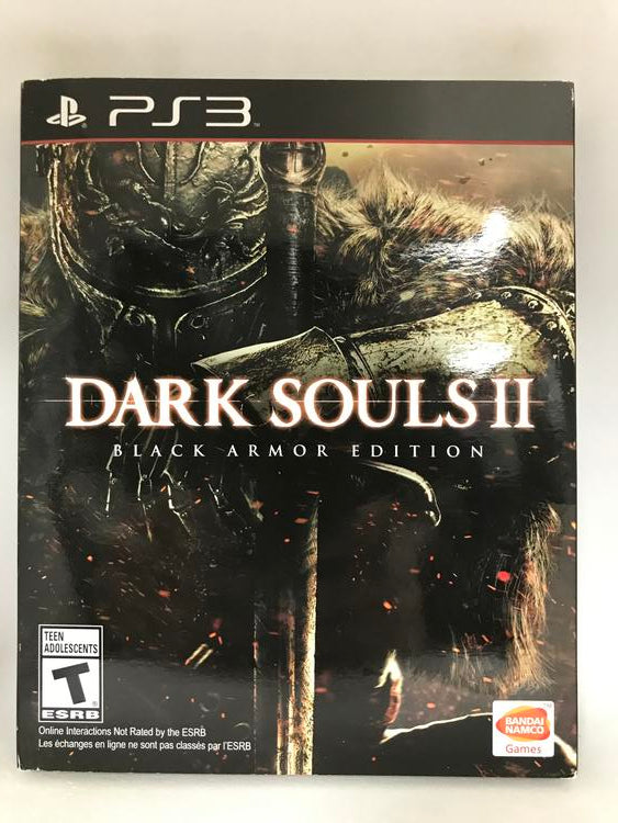 DARK SOULS II BLACK ARMOR EDITION (WITH BOX) (usagé)