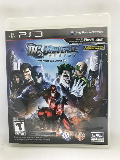 DC UNIVERSE ONLINE (COMPLETE IN BOX)