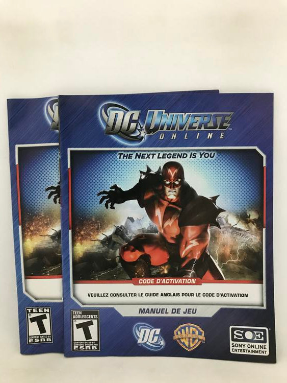 DC UNIVERSE ONLINE (COMPLETE IN BOX) (usagé)