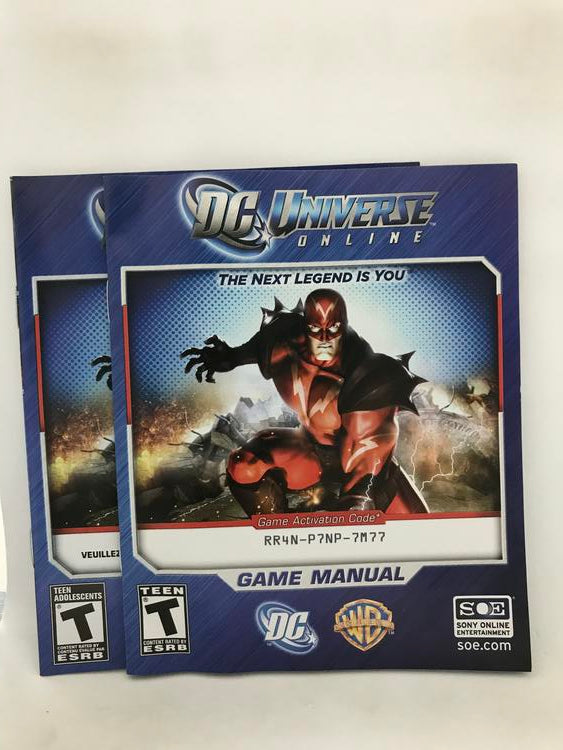 DC UNIVERSE ONLINE (COMPLETE IN BOX)