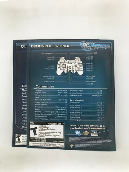 DC UNIVERSE ONLINE (COMPLETE IN BOX) (usagé)