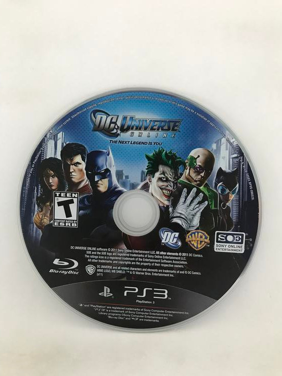DC UNIVERSE ONLINE (COMPLETE IN BOX)