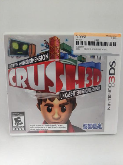 CRUSH3D (COMPLETE IN BOX)