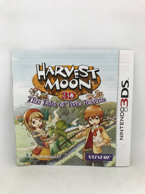 HARVEST MOON 3D THE TALE OF TWO TOWNS (COMPLETE IN BOX) (usagé)