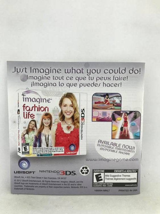 IMAGINE BABYZ 3D (COMPLETE IN BOX)