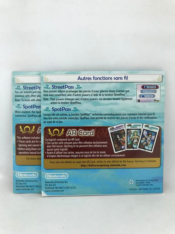 KID ICARUS UPRISING (COMPLETE IN BOX)