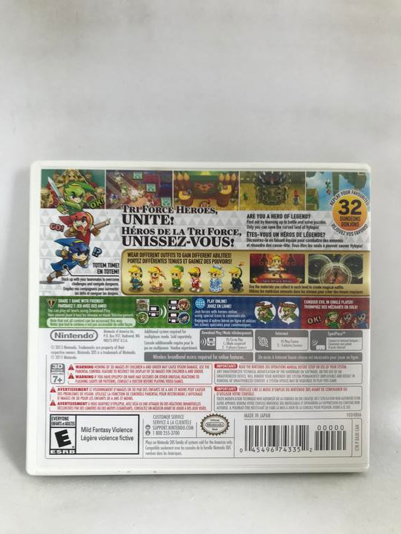 THE LEGEND OF ZELDA TRI FORCE HEROES (WITH BOX)