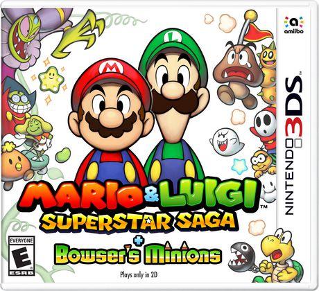 MARIO & LUIGI SUPERSTAR SAGA + BOWSER'S MINIONS (WITH BOX)