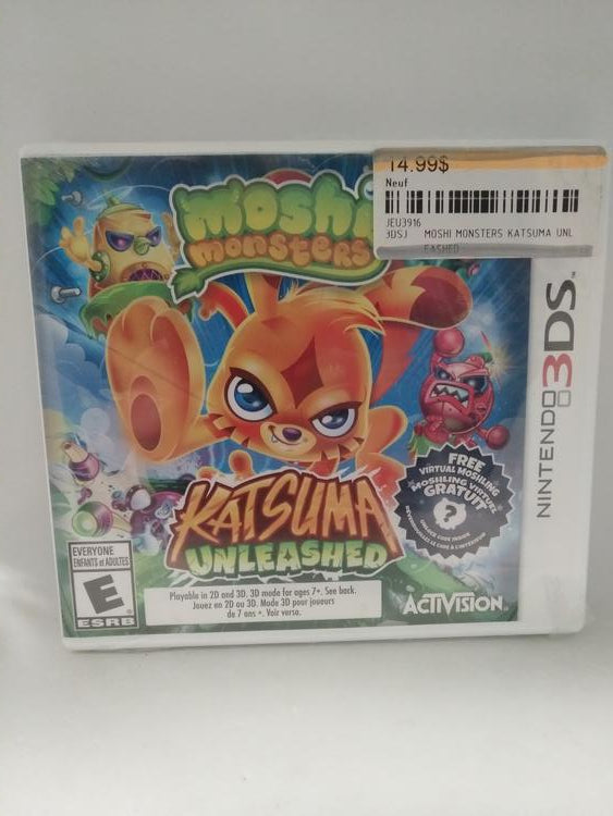 MOSHI MONSTERS KATSUMA UNLEASHED (COMPLETE IN BOX)
