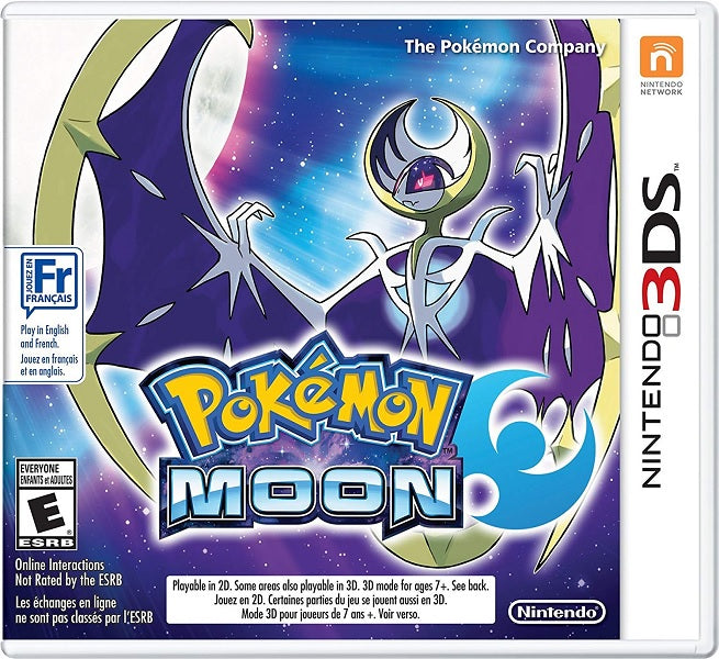 POKEMON MOON (WITH BOX)