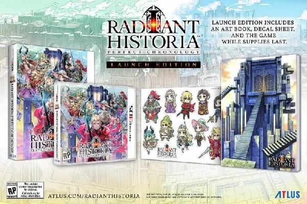 RADIANT HISTORIA PERFECT CHRONOLOGY LAUNCH EDITION (COMPLETE IN BOX)