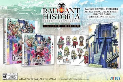 RADIANT HISTORIA PERFECT CHRONOLOGY LAUNCH EDITION (COMPLETE IN BOX) (usagé)