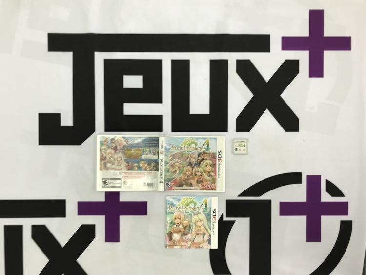 RUNE FACTORY 4 (COMPLETE IN BOX) (usagé)