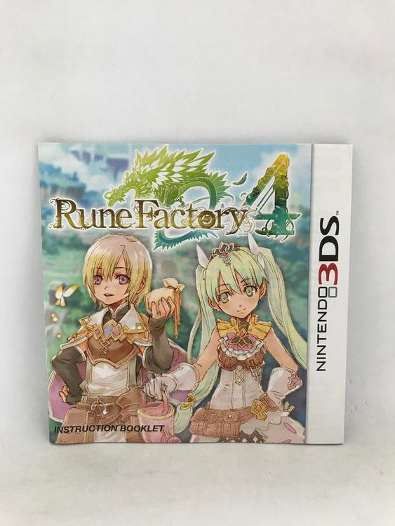 RUNE FACTORY 4 (COMPLETE IN BOX) (usagé)