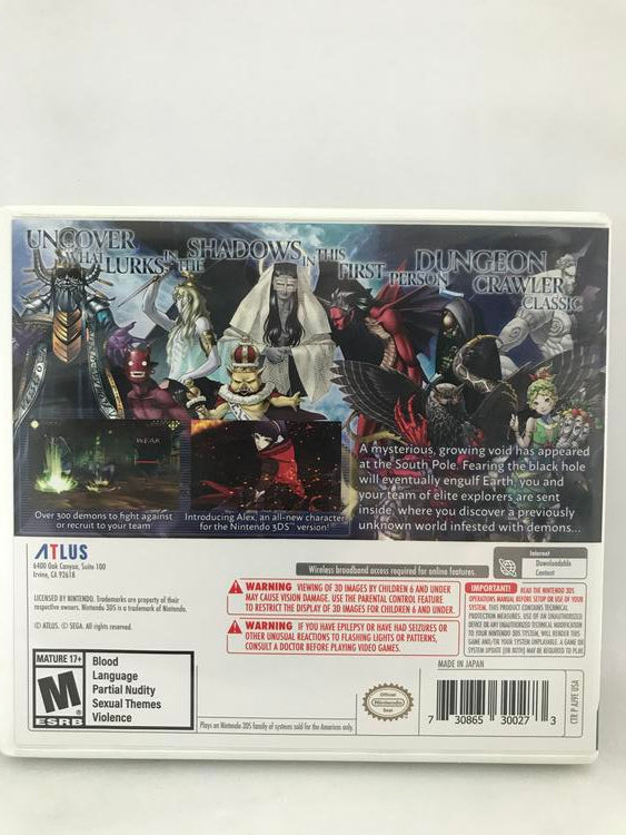 SHIN MEGAMI TENSEI STRANGE JOURNEY REDUX (WITH BOX) (usagé)
