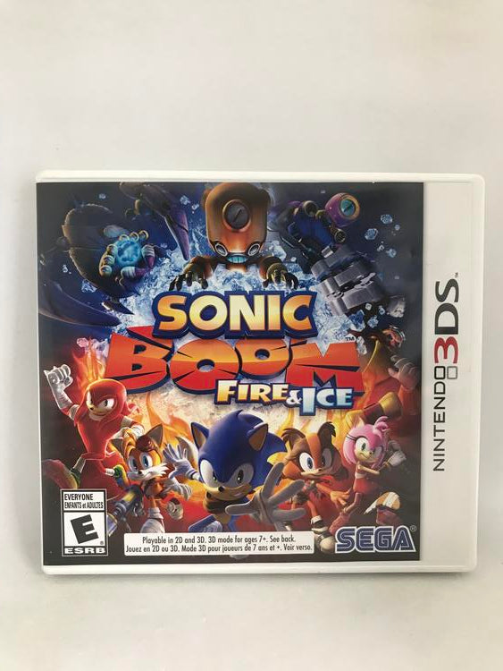 SONIC BOOM FIRE & ICE (WITH BOX)