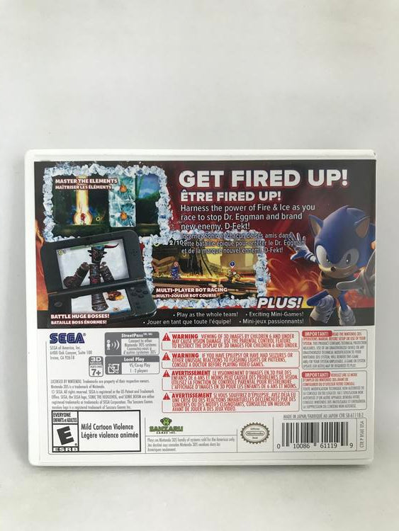 SONIC BOOM FIRE & ICE (WITH BOX)