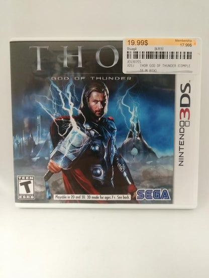 THOR GOD OF THUNDER (COMPLETE IN BOX)