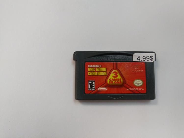 3-IN-1 REC ROOM CHALLENGE