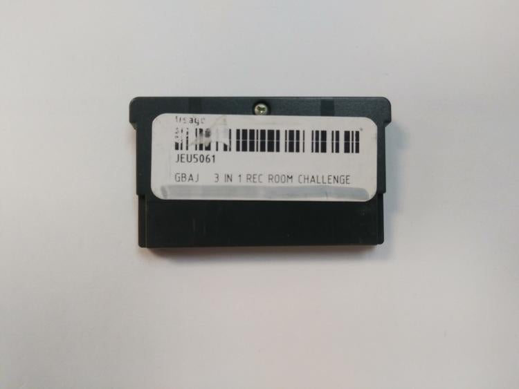 3-IN-1 REC ROOM CHALLENGE