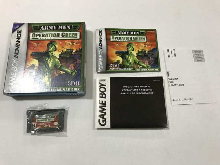 ARMY MEN OPERATION GREEN (COMPLETE IN BOX)