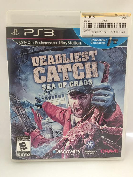 DEADLIEST CATCH SEA OF CHAOS (COMPLETE IN BOX)