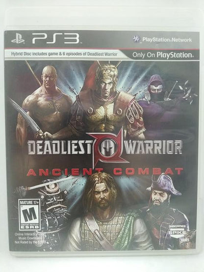 DEADLIEST WARRIOR ANCIENT COMBAT (COMPLETE IN BOX)